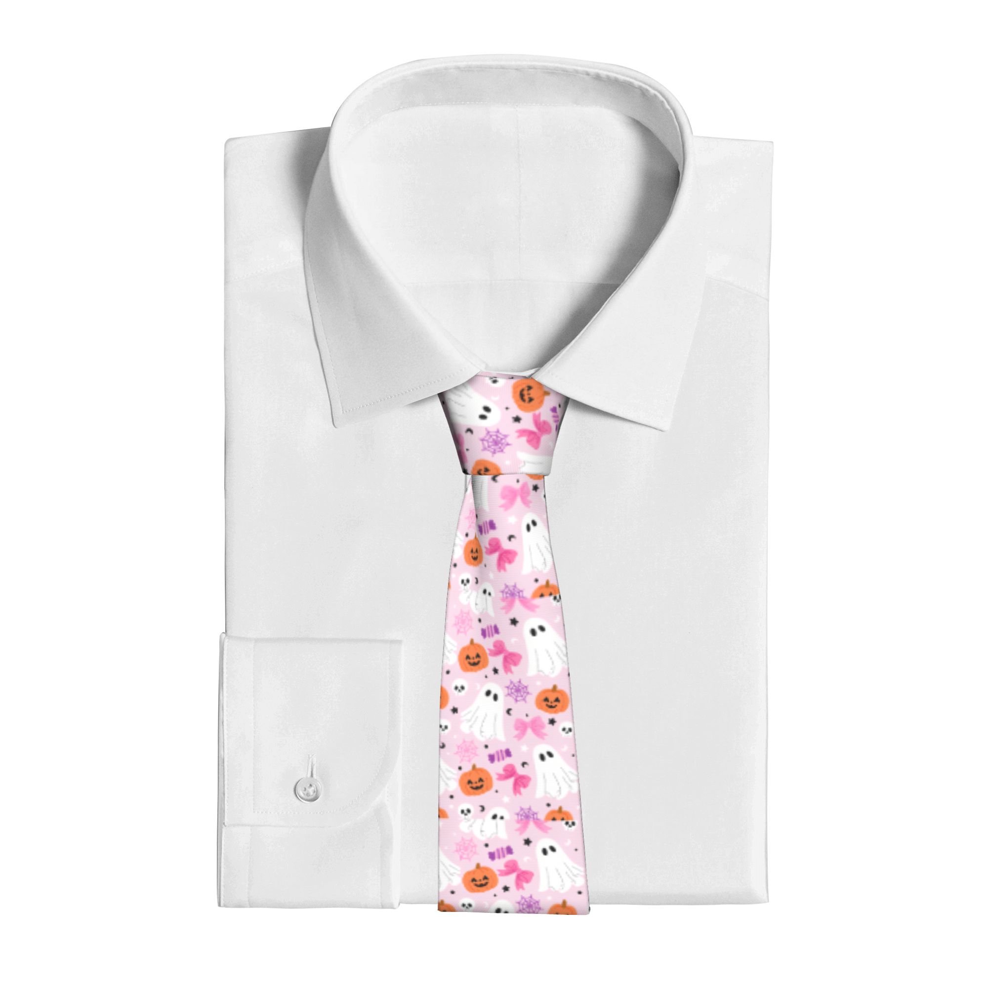 Розовый галстук с узором призр – обзор и цена Skinny Tie Men