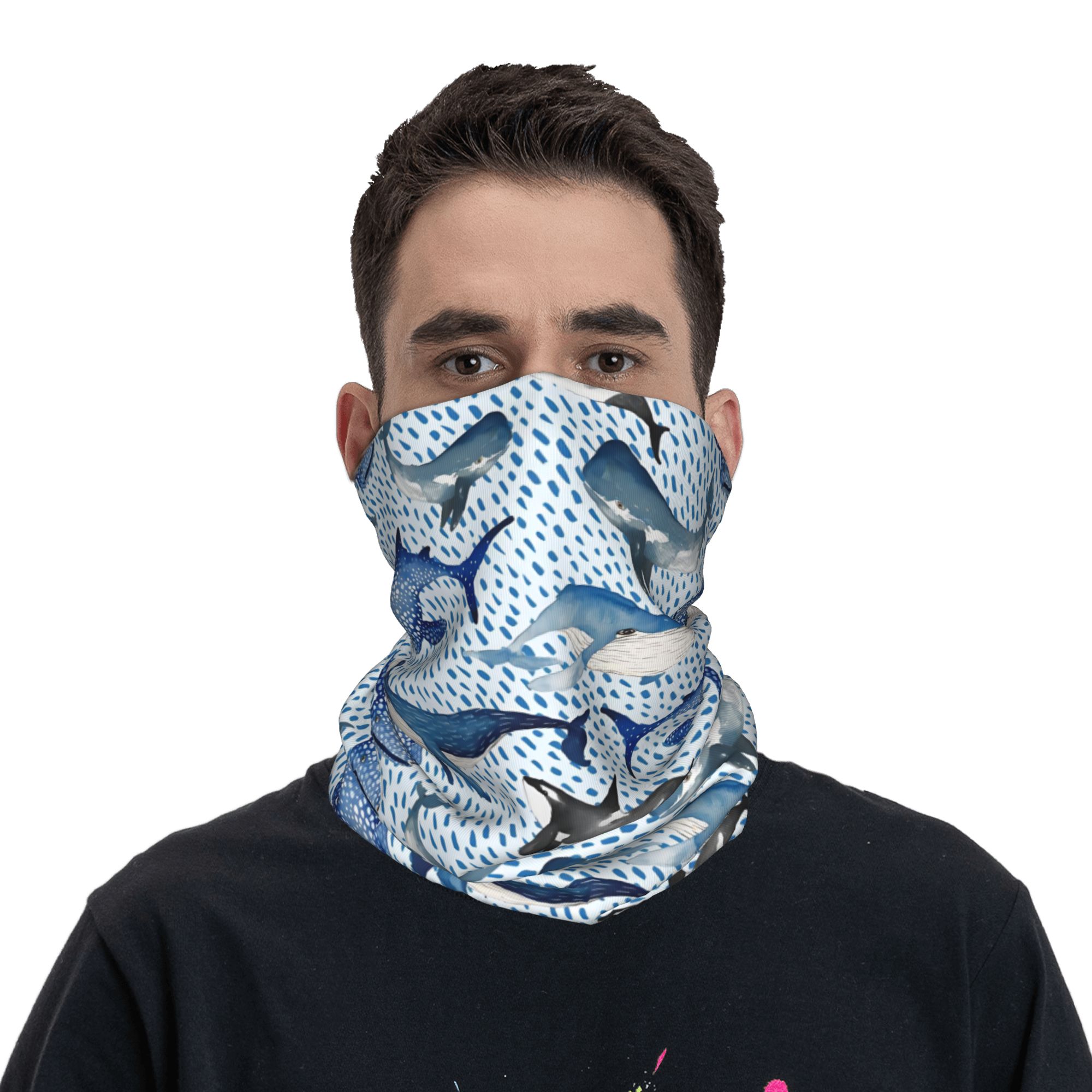 Зимняя повязка на голову с син – обзор и цена Neck Warmer Tube