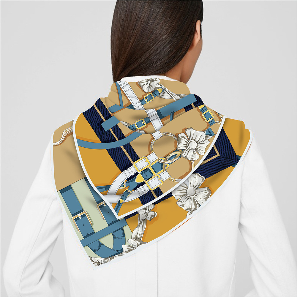 90 см новый дизайн пояса сарже – обзор и цена Scarf Silk Square