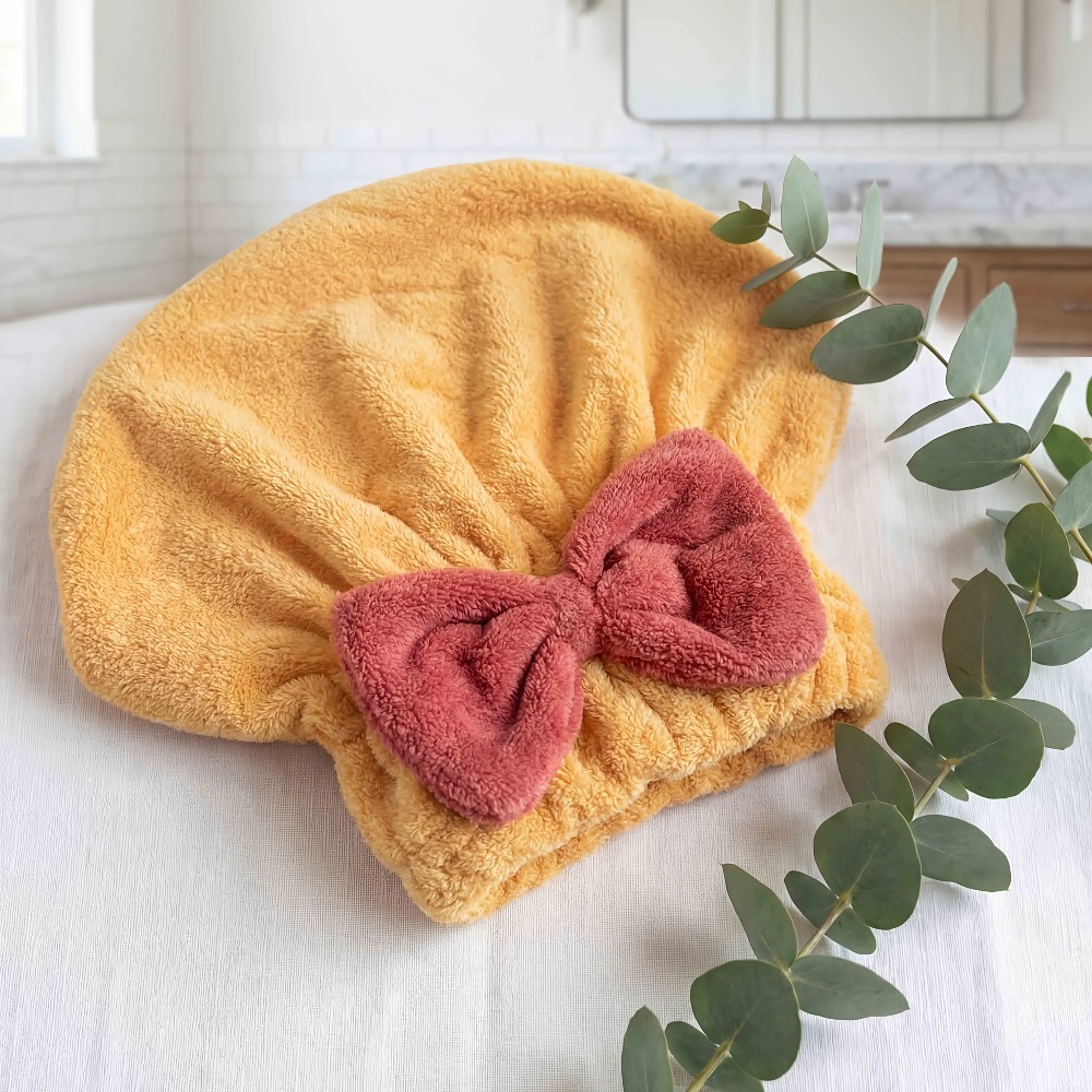 Шапочка для сушки волос из мик – обзор и цена Head Wrap Turban