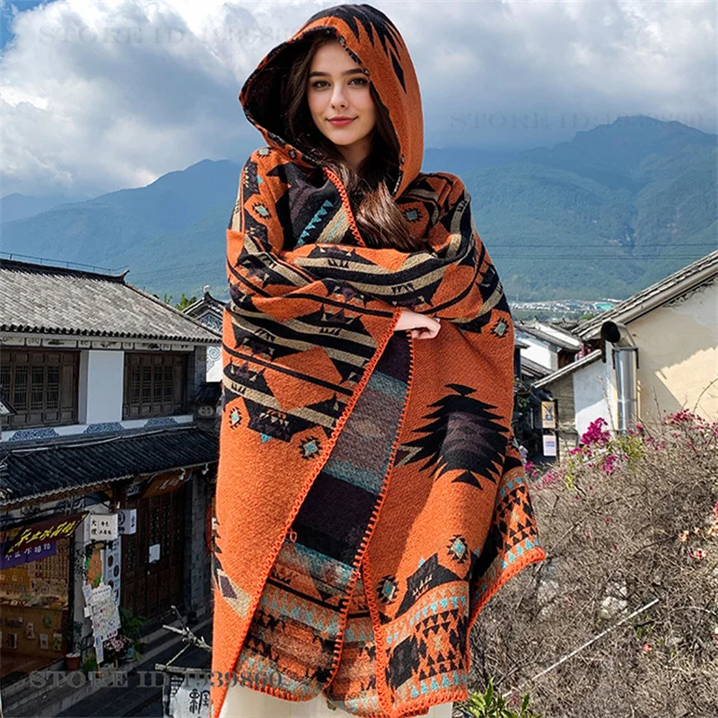 Новая теплая накидка-шарф с ка – обзор и цена Woven Scarf Blanket
